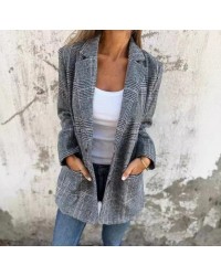 STRAIGHT FIT HOUNDSTOOTH BLAZER